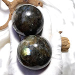 labradorite spheres labradorite crystal ball labradorite crystal pendulum labradorite ball crystal chakra meditation stones meditation stone set natural stones for meditation mediation kit items home decor gemstones 7 chakra natural meditation stone wealth money crystal stones pocket stone prosperity success good luck stones and crystals gift spiritual gifts for positive energy protection stone decorative multicoloured stones showpieces for home decor office gifts labradorite healing stone ball