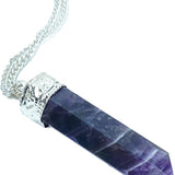 amethyst pendant amethyst pendant raw amethyst pendant stone long chain for women men stone pendant necklace healing stone necklace healing stone gemstone pendant for money good luck prosperity success positive energy wealth meditation stone pendant crystals gift healing gift spiritual gift gemstone jewelry womens jewellery gift natural certified healing stone charms jewelry zodiac pendant for calm anxiety stress relief abundance crystal love stone pendant protection stone reiki healing crystal 