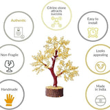 Citrine crystal tree stones spiritual healing handmade bonsai  feng shui  positive energy emotional well-being  natural gemstones success office home  decor good luck peaceful meditation crystal tree crystal gifts spiritual gifts 