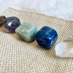 tumble stone tumble stones crystals healing stones 7 chakra stone amethyst smoky quartz clear quartz: amazonite sodalite crystals stones raw cluster loose cut gemstones 7 chakra tumbled stones meditation stone kit wealth money crystal stones pocket stone prosperity success good luck stones and crystals gift tumble stones for positive energy protection stone decorative multicoloured stones showpieces for home decor gifts polished tumble  stones natural healing crystal stone gift meditation stone